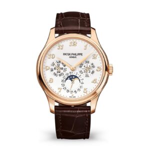 PATEK PHILIPPE Grand Complications Perpetual Calendar Rose Gold Ivory Dial 39mm 5327R-001