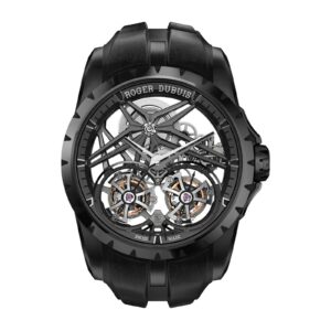 ROGER DUBUIS Replica watch Excalibur Double Tourbillon Black Ceramic RDDBEX0820