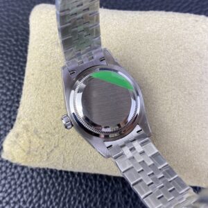 Fake Rolex Replica Watch Lady Datejust 28 White Gold/Steel Pink Index Dial & Fluted Bezel Jubilee Bracelet 279174 GSF