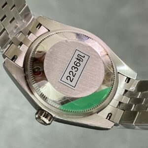 best fake rolex replica watch Datejust 31 White Gold/Steel Pink Roman Diamond VI Dial & Fluted Bezel Jubilee Bracelet 278274
