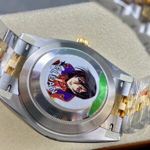 Super Clone Rolex replica watch Datejust 41 Yellow Gold/Steel Champagne Index Dial Fluted Bezel Jubilee Bracelet 126333 Clean