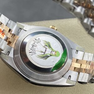 Super Clone Rolex replica watch Datejust 41 Rose Gold/Steel Chocolate Index Dial Fluted Bezel Jubilee Bracelet 126331 Clean