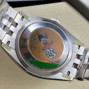 Super Clone Rolex replica watch Datejust 41 White Gold/Steel Silver Index Dial Fluted Bezel Jubilee Bracelet 126334 Clean