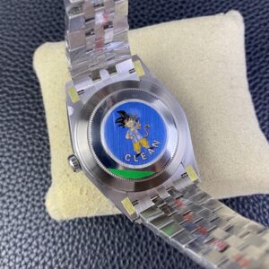 Super Clone Rolex replica watch Datejust 41 White Gold/Steel Mint Green Index Dial Fluted Bezel Jubilee Bracelet 126334 Clean