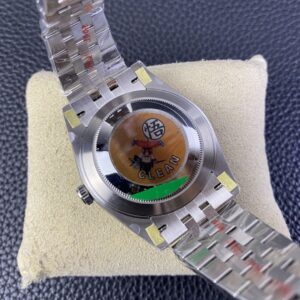 Fake Rolex Replica Watch Datejust 41 White Gold/Steel Mint Green Fluted Motif Index Dial Fluted Bezel Jubilee Bracelet 126334 Clean
