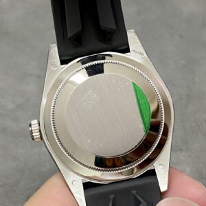 Fake Rolex Replica watches for sale Rolex Sky-Dweller White Gold Bright Black Index Dial Oysterflex Rubber Strap m336239-0002 Noob Factory