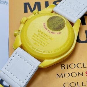Omega X Swatch Speedmaster Bioceramic Moonswatch Mission To The Sun