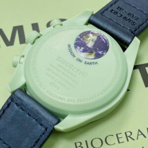 Omega X Swatch Speedmaster Bioceramic Moonswatch Mission On Earth