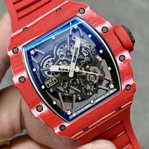 Fake Richard Mille Replica Watch RM 35-02 Rafael Nadal Red Quartz TPT