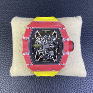 Fake Richard Mille Replica Watch RM 35-02 Automatic Winding Rafael Nadal Red QUARTZ TPT