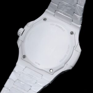 Fake Patek Philippe Replica Watch Nautilus 5711 AET REMOULD White Ceramic