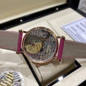 Fake Patek Philippe Replica Watch Calatrava Ultra-Thin Rose Gold Silver Dial 7200/200R-001