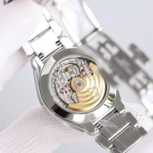 Fake Diamond Watch Patek Philippe Replica Twenty~4 Ladies Stainless Steel Olive Green Dial 7300/1200A-011