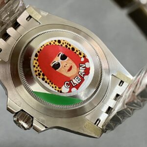 Best Fake Rolex Replica Watch GMT-Master II Stainless Steel Black Dial Jubilee Bracelet 126710GRNR Clean