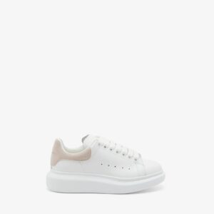 Alexander McQueen Women's Oversized Sneaker in White/patchouli