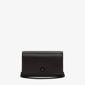 Replica Designer Bag Alexander McQueen Small Skull Bag in Black