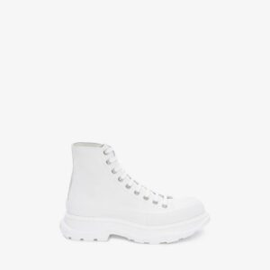 Alexander McQueen Women's Tread Slick Boot in White
