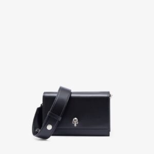 Replica Designer Bag Alexander McQueen Small Skull Bag in Black