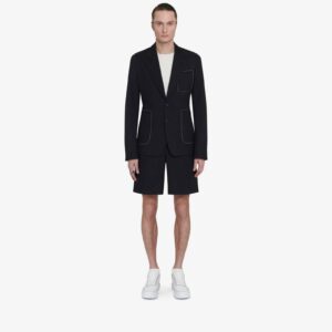 Alexander McQueen Men's Tailored Shorts in Black