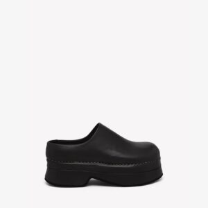 Alexander McQueen Women's Stone Clog in Black