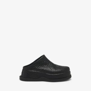 Alexander McQueen Women's Wave Mule in Black