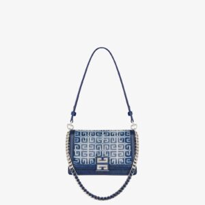 Replica Designer Bag Givenchy Women's Medium 4G Multicarry Bag In 4G Denim