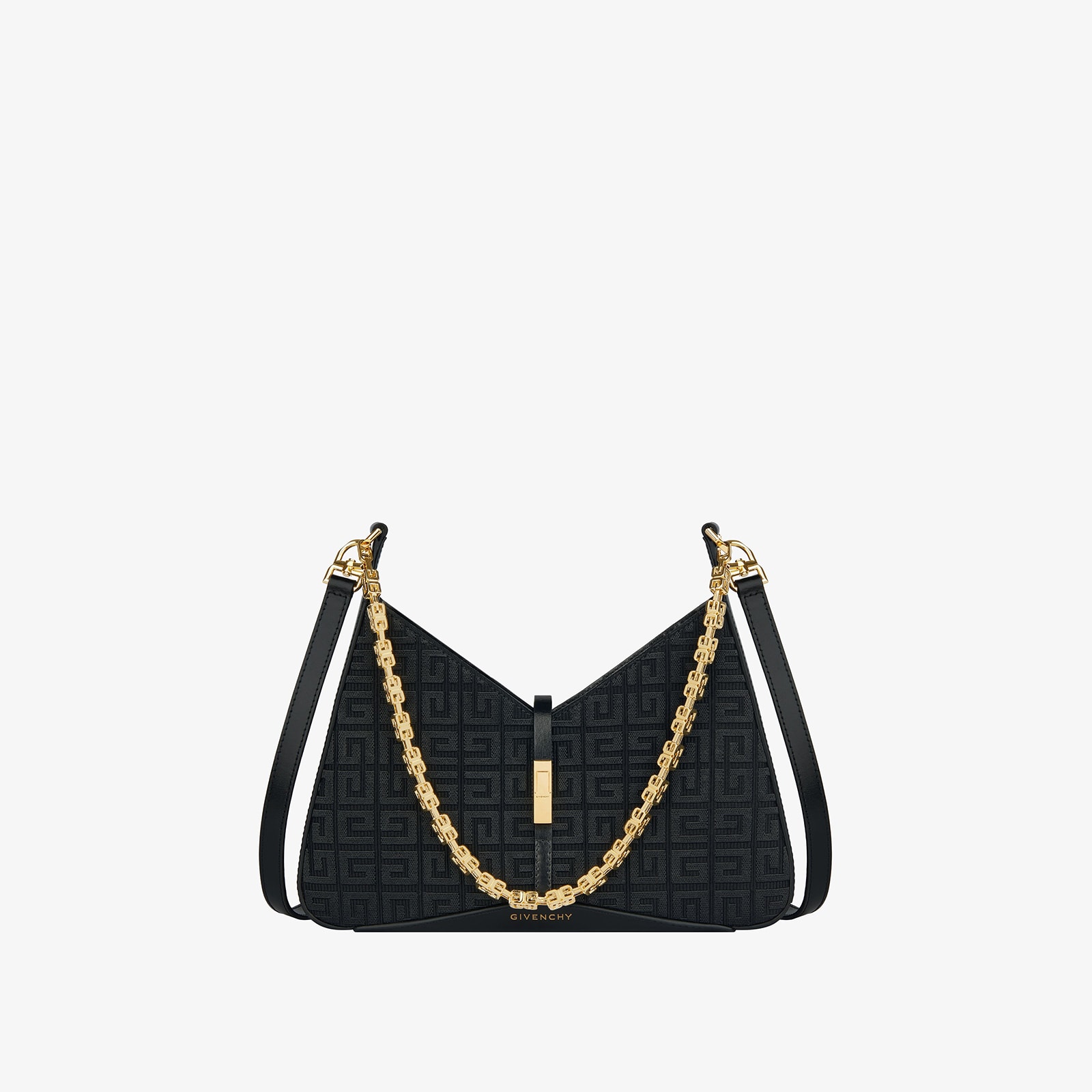 Replica Designer Bags Givenchy Women's Small Cut Out Bag In 4G Embroidery With Chain