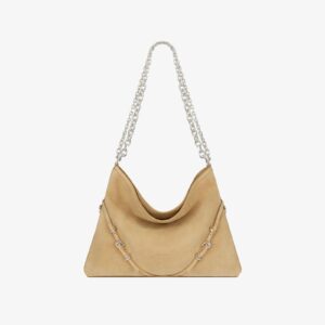 Replica Designer Bag Givenchy Women's Medium Voyou Chain Bag In Suede