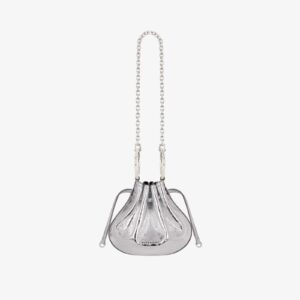 Replica Designer Bag Givenchy Women's Mini Pumpkin Bag In Laminated Leather