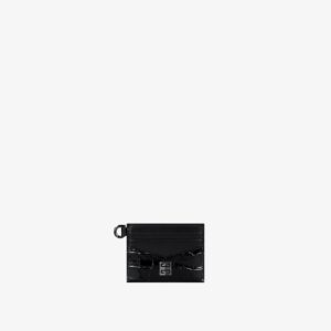 Replica Designer Bag Givenchy Women's 4G Card Holder In Crocodile Effect Leather
