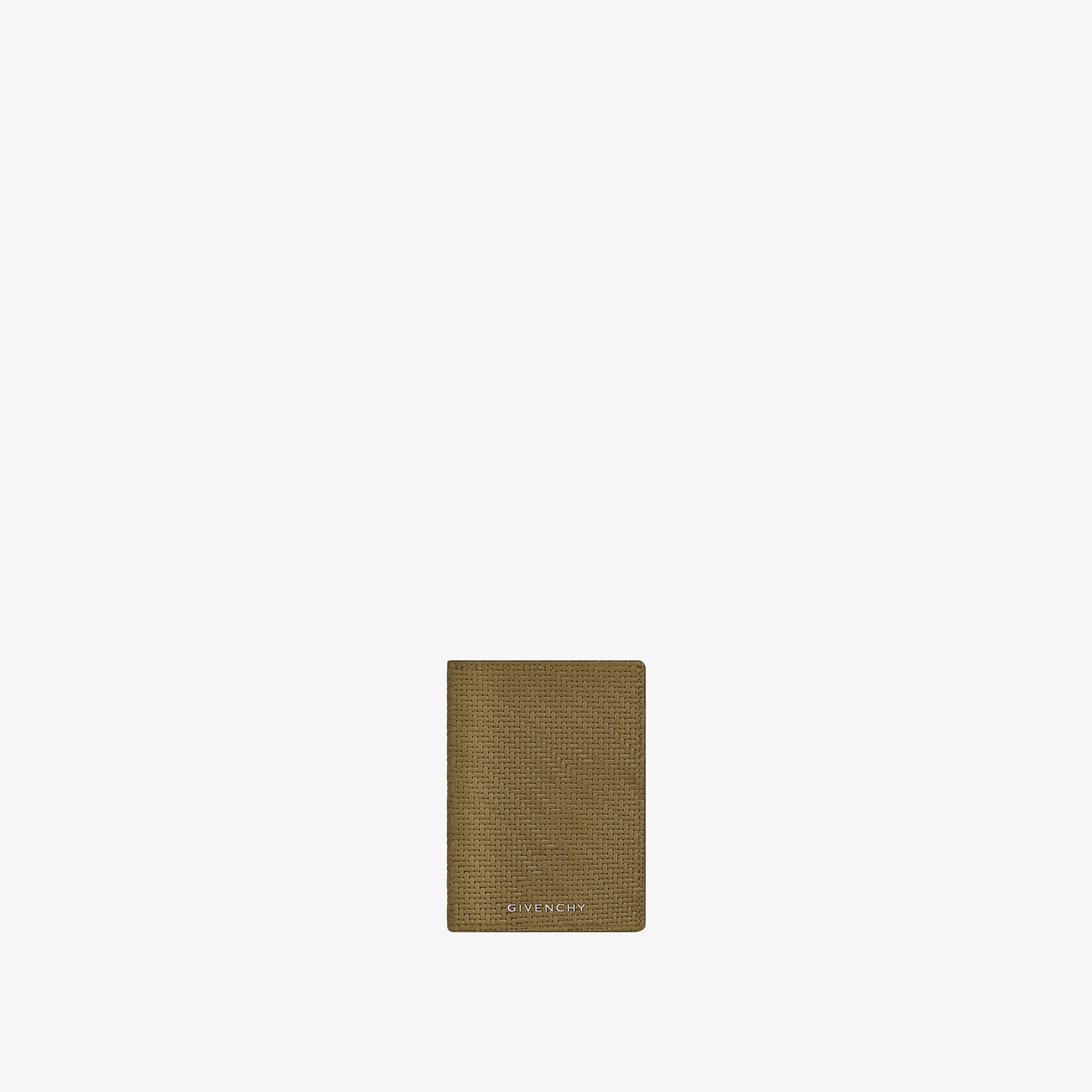 Replica Designer Bags Givenchy Men's Card Holder In Braided-Effect Leather