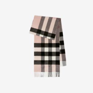 Burberry Check Cashmere Scarf