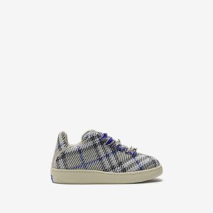 Burberry Check Knit Box Sneakers