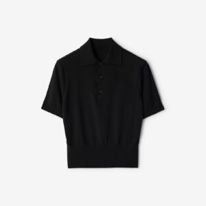 Burberry Cotton Blend Polo Shirt