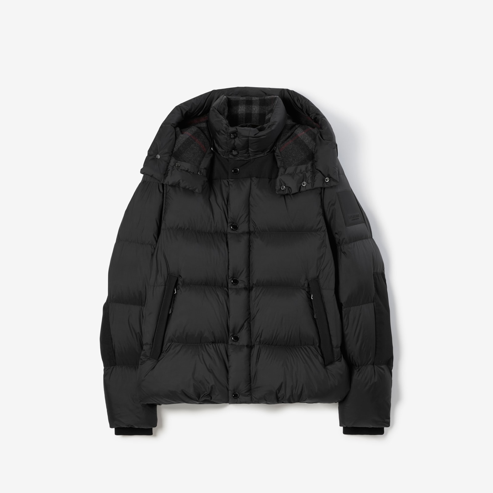 Burberry Detachable Sleeve Nylon Puffer Jacket