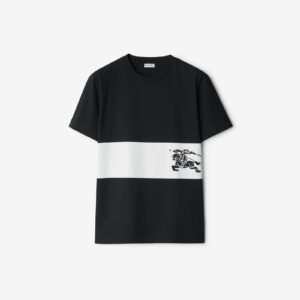 Burberry EKD Stripe Cotton T-shirt