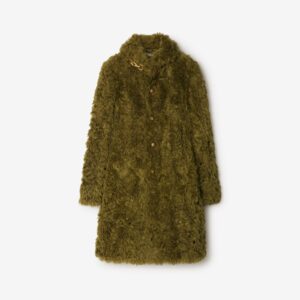 Burberry Faux Fur Coat