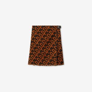 Burberry Fox Wool Kilt