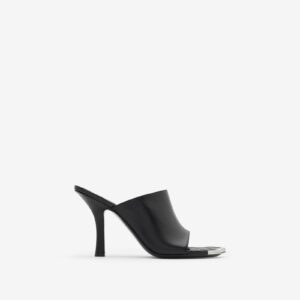 Burberry Leather Duck High Mules