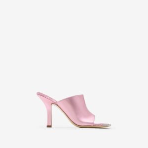 Burberry Leather Duck High Mules