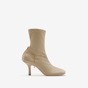 Burberry Leather Slinky Legging Low Boots