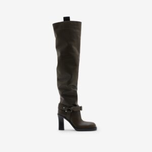 Burberry Leather Soft Stirrup Boots