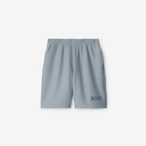 Burberry Logo Cotton Shorts