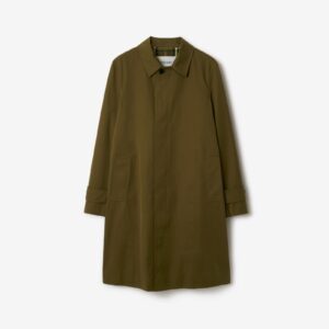 Burberry Long Gabardine Car Coat