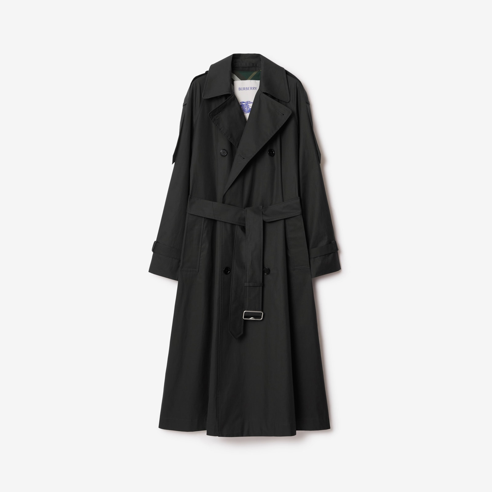 Burberry Long Gabardine Trench Coat