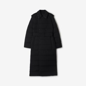 Burberry Long Nylon Puffer Coat