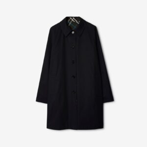 Burberry Long Reversible Gabardine Car Coat