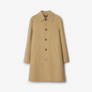 Burberry Mid-length Wool Car Coat