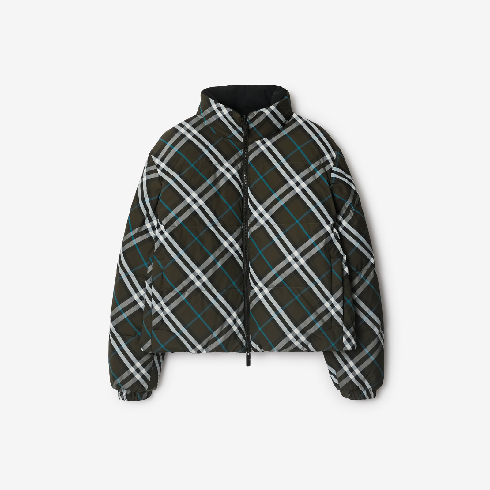 Burberry Reversible Check Nylon Puffer Jacket