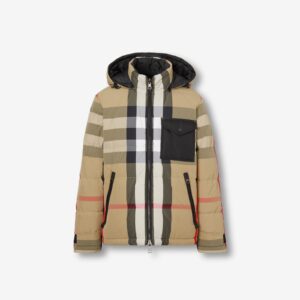 Burberry Reversible Check Puffer Jacket